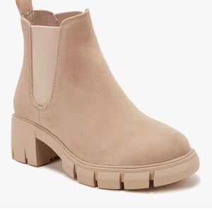 Stylish Beige Ankle Booties